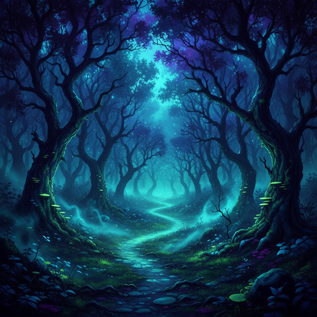 Night Forest